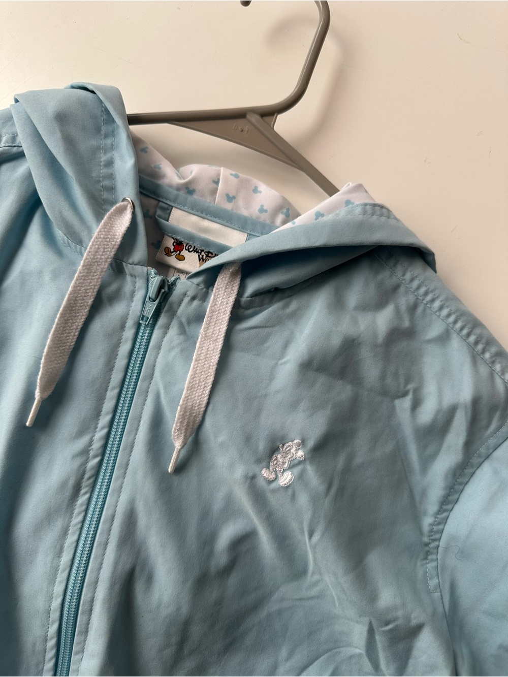 Disney Sky Blue Hooded raincoat